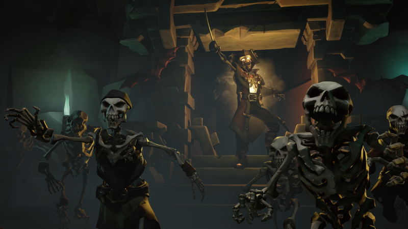 Illustration for article titled Other Players Are The Best and Worst Part of Sea of Thieves